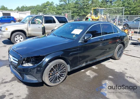 2020 Mercedes-Benz C 300 4Matic из США, поврежденный, VIN 55SWF8EB7LU323273